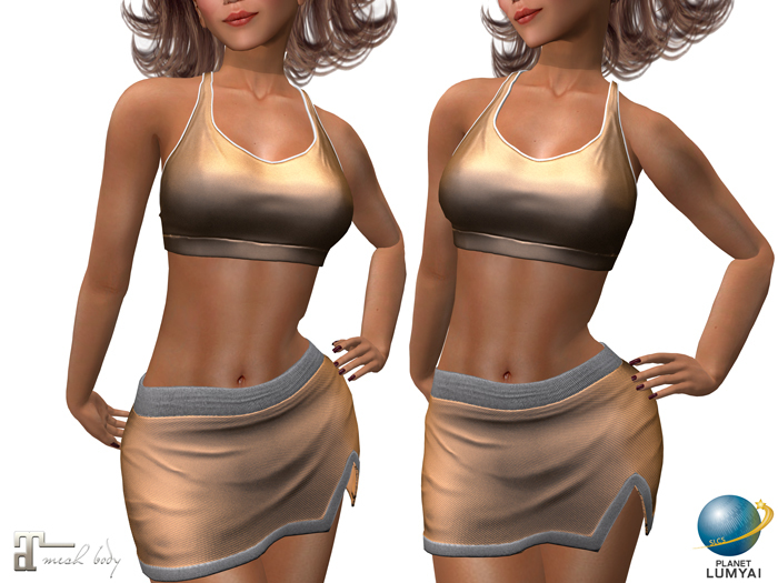Planet Lumyai Santorini Outfit - Bronze