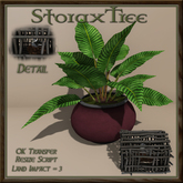 Potted Zebra & Birdhouse B10