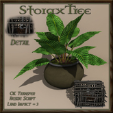 Potted Zebra & Birdhouse B11