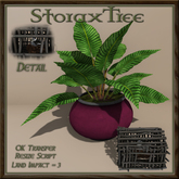 Potted Zebra & Birdhouse B13