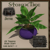 Potted Zebra & Birdhouse B16