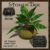 Potted Zebra & Birdhouse B17