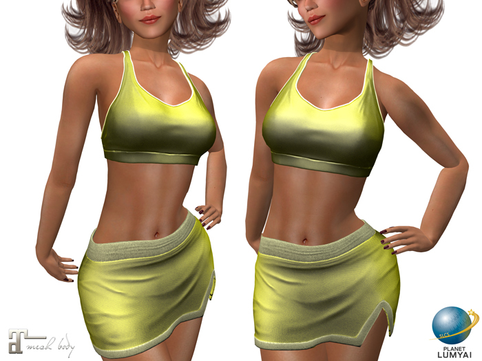 Planet Lumyai Santorini Outfit - Gold