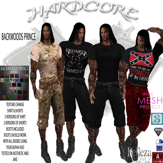 BACKWOODS PRINCE W /HUD