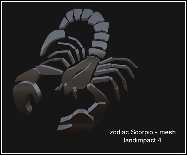 # zodiac Scorpio mesh box