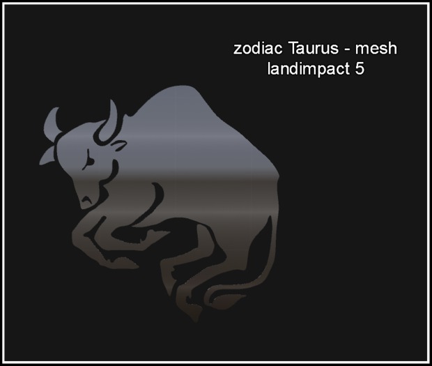 # zodiac Taurus mesh box
