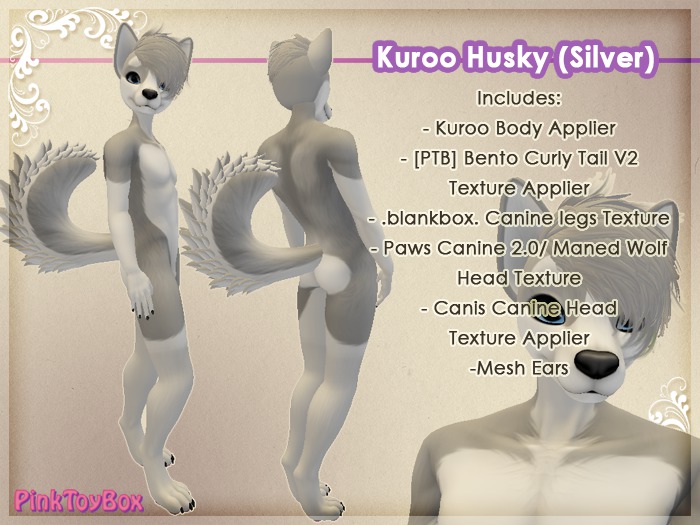 [PTB] Silver Husky Kuroo Box