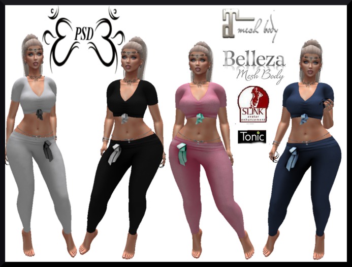 PSD! Yoga Time Outfit