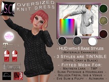 .:S.C:. Oversized Knit Dress - Fat Pack