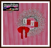 Valentine's - Love Wreath