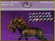 *E* Fancy Betta Mane Set [BOXED] Falabella