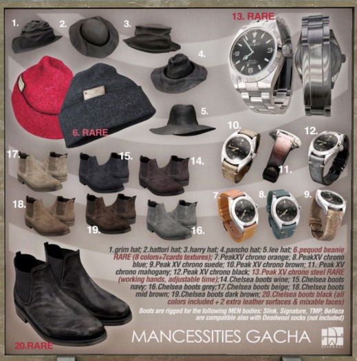 [Deadwool] Chelsea boots - DW - wine