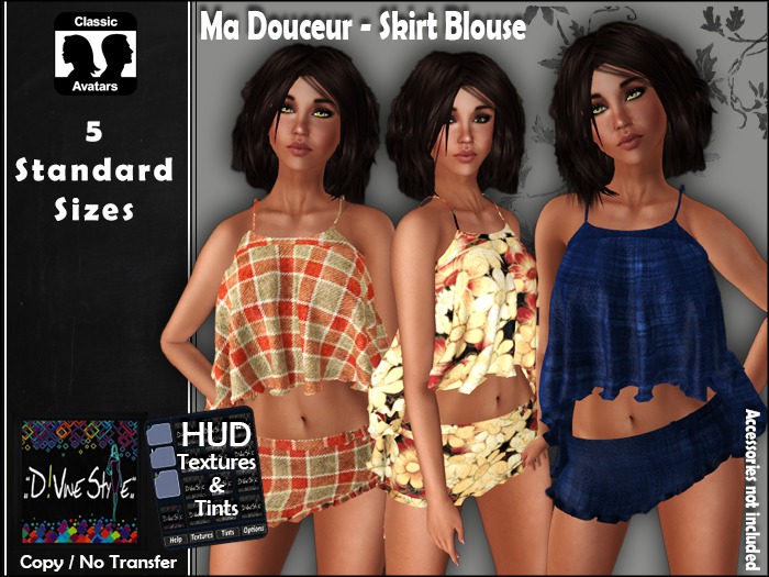 :: D!vine Style :: Ma Douceur - Skirt Blouse