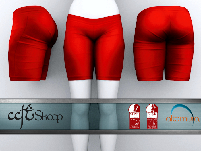 Skeep - Short leggings - Red