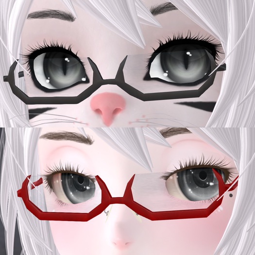 [W.M] Tintable Under Rim Glasses