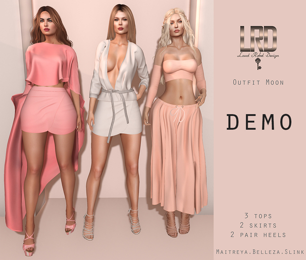 LRD Moon outfit demo