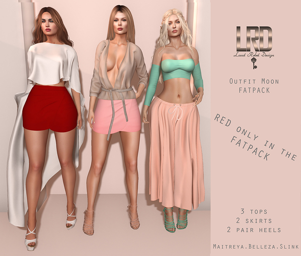 LRD Moon outfit Fatpack boxed