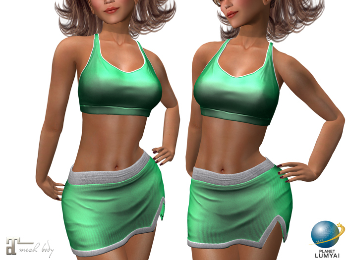 Planet Lumyai Santorini Outfit - Jade