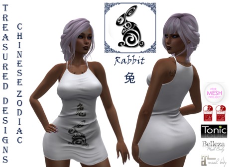 Second Life Marketplace - ~TD~ Chinese Zodiac - Rabbit
