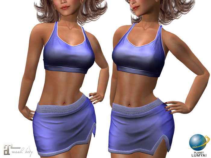 Planet Lumyai Santorini Outfit - Sapphire