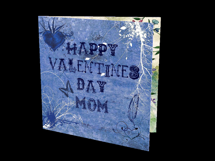 Happy Valentines Mom Card