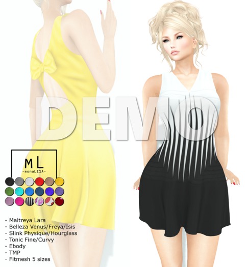 -mL- Yennis Dress (Mait/Belleza/Slink/Tonic/TMP/Ebody/Ftm)DEMO