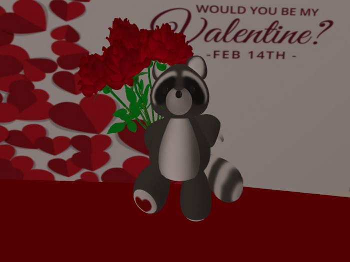 SL folder name: Raccoon Red Flower whit song "Rez"