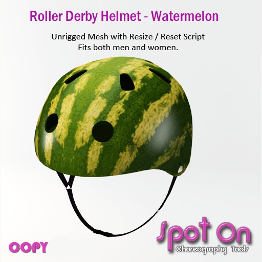 Spot On Roller Derby Helmet - Anarchy