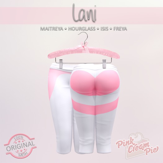 !PCP :: Lani [Hearty Booty White Pink]