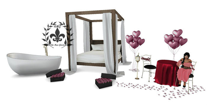 SAYO - Romance & Roses Gacha - Pink - 10 Piece Set w/ Rare(s)