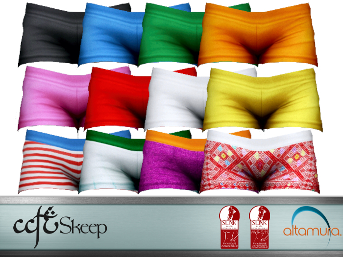 Skeep - Mini-shorts leggings - Fat pack