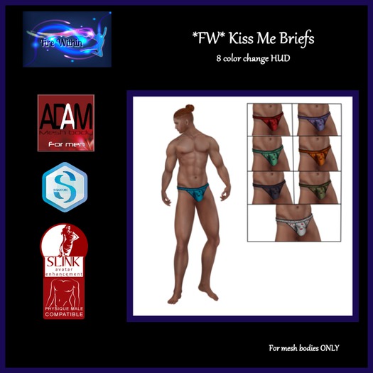 *FW* Kiss Me Briefs