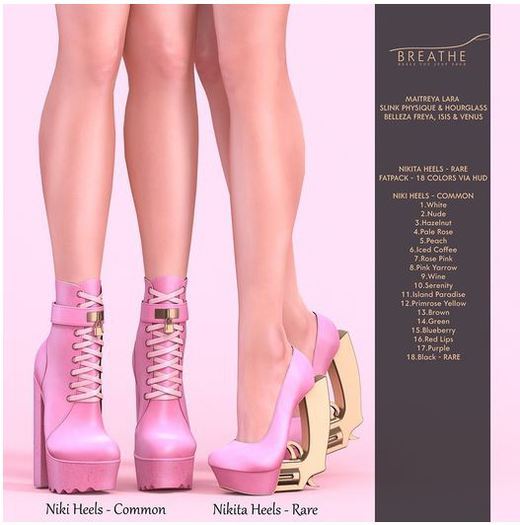 [BREATHE]-Niki Heels-Island Paradise-M.LARA