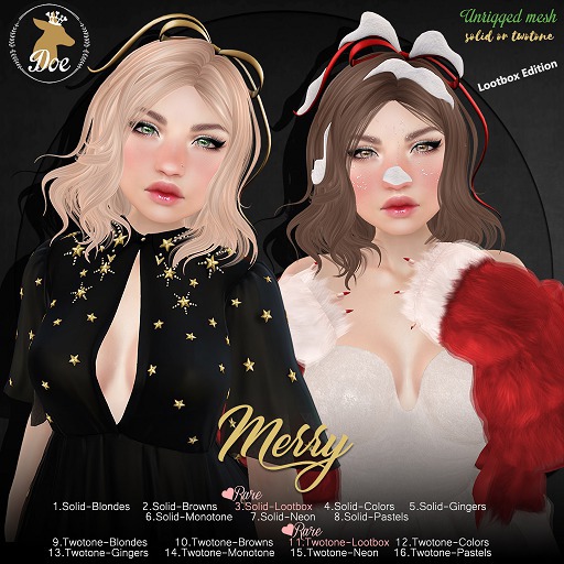 8.Doe: Merry (solid) - Pastels