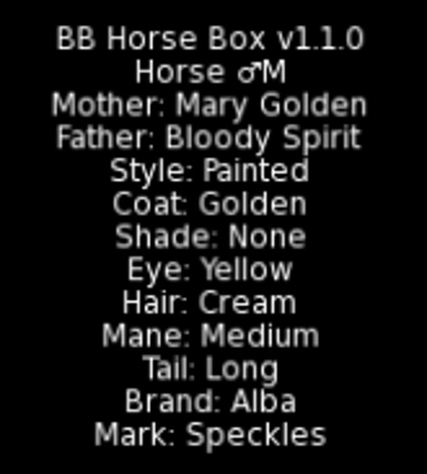BB Horse Box