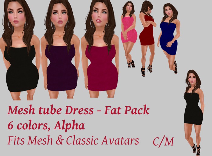 Valentine's Day Special, Mesh Dress Fat-Pack