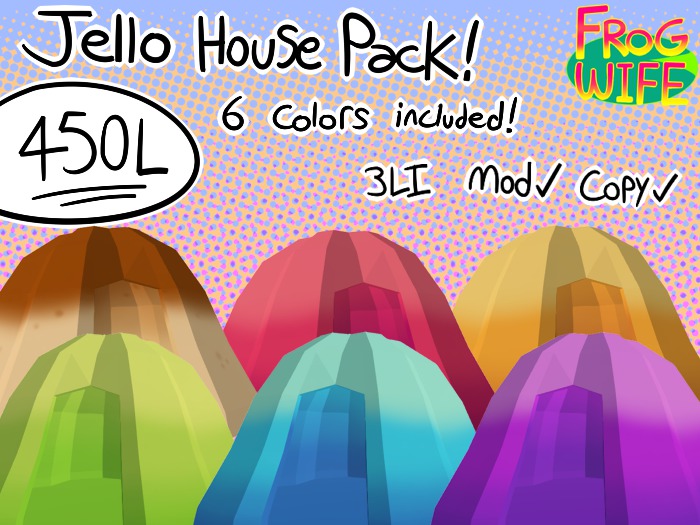 FROG WIFE - Jello House Pack (DISCOUNTED)