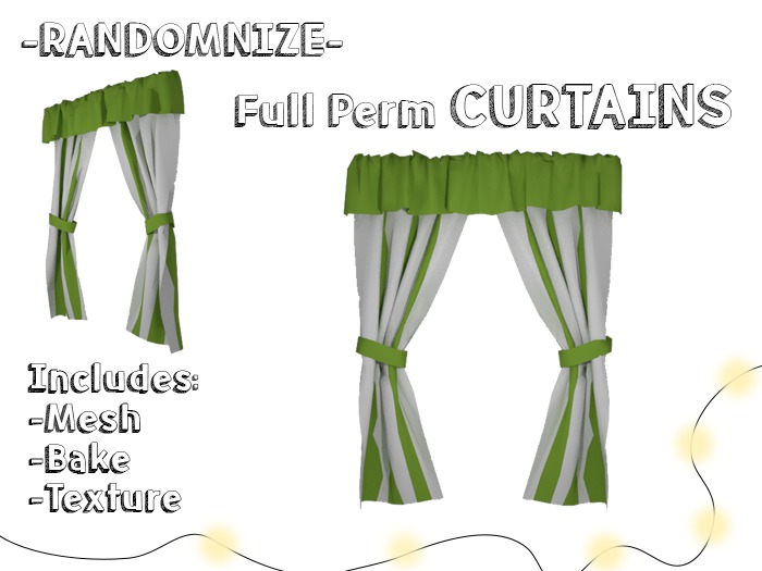 -R- Curtains (Full Perm)