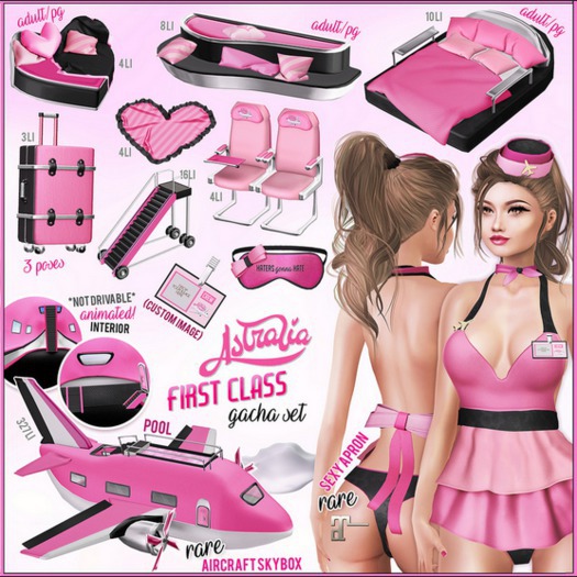 Astralia - First class bed (Pg + Adult)