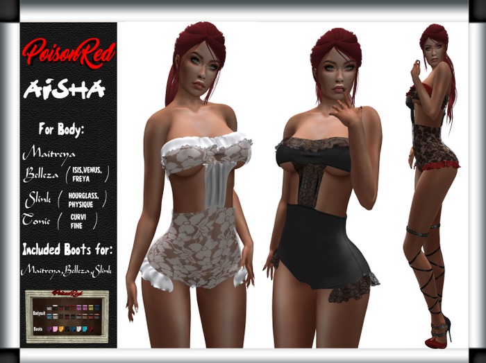 PoisonRed-Aisha Bodysuit