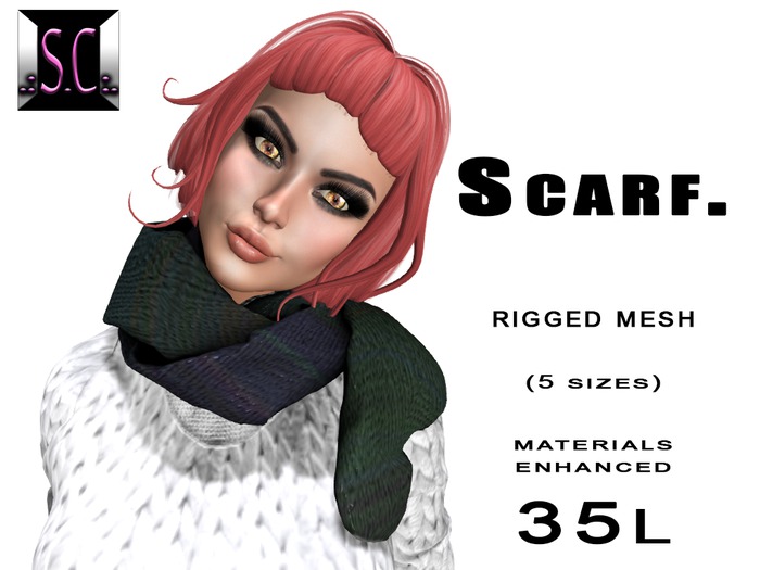 .:S.C:. Scarf - Knit - Multi