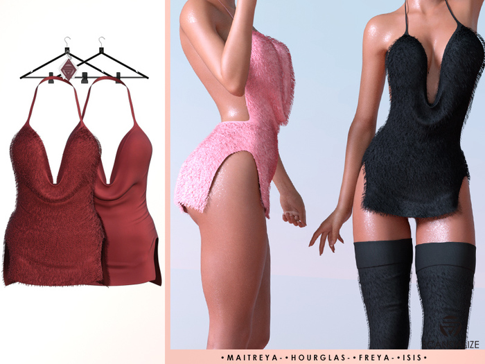 Scandalize. TaisDress. Red