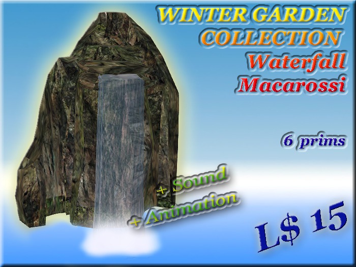 WINTER GARDEN COLLECTION  Waterfall Macarossi BOX