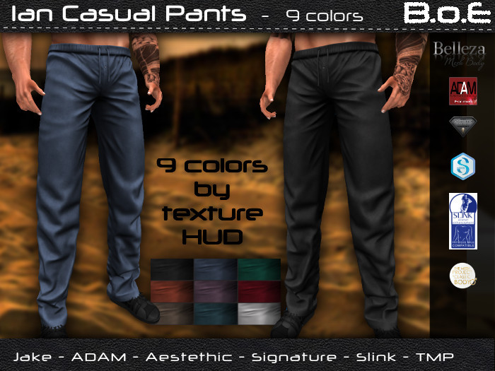 B.o.E - Ian Casual Pants