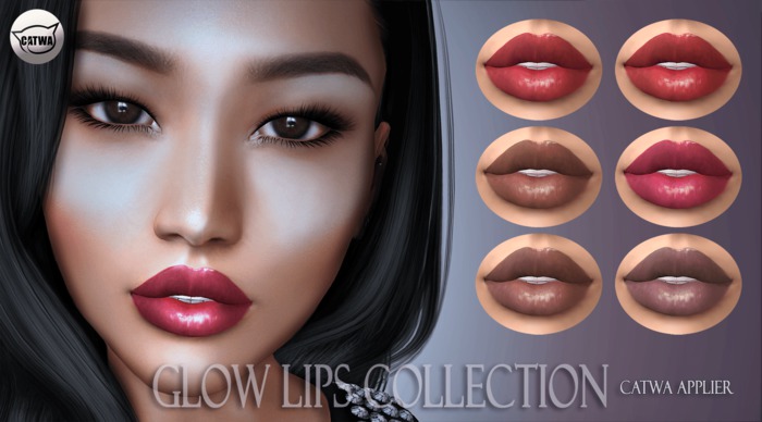iS Glow Lips Collection - CATWA DEMO