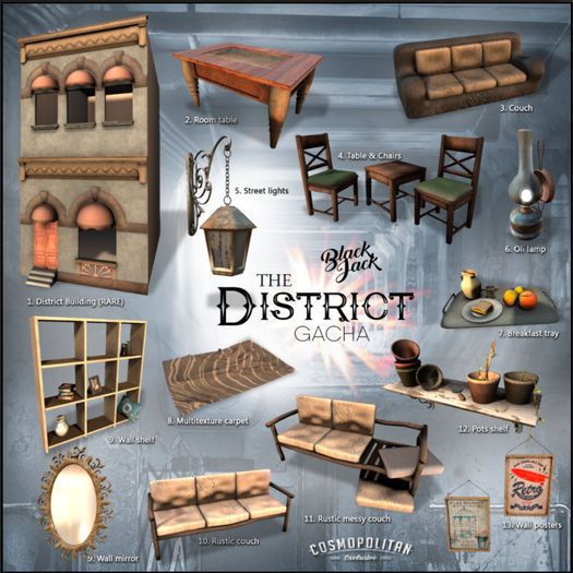 BJK * District Room table