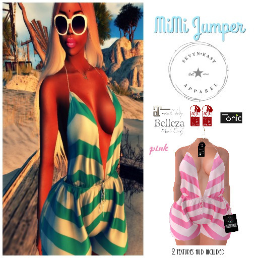 Sevyn East Mimi Jumper Pink