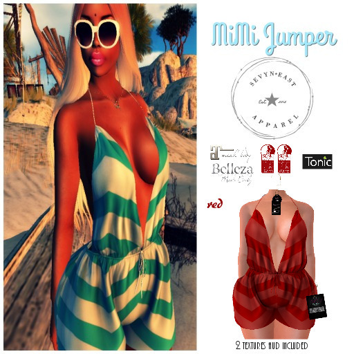 Sevyn East Mimi Jumper Red 