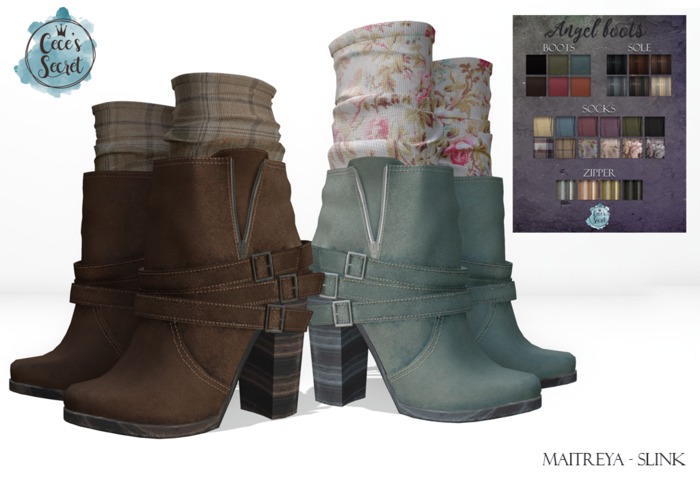 Cece's Secret Angel Boots - Earthtones