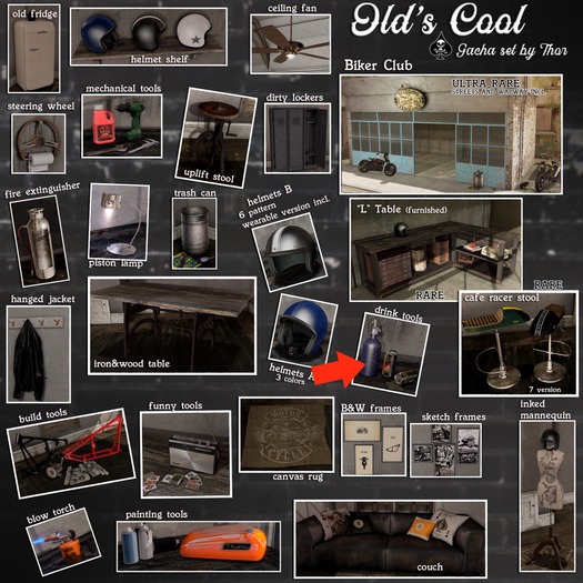 Second Life Marketplace ..THOR.. Old's Cool Drink Tools